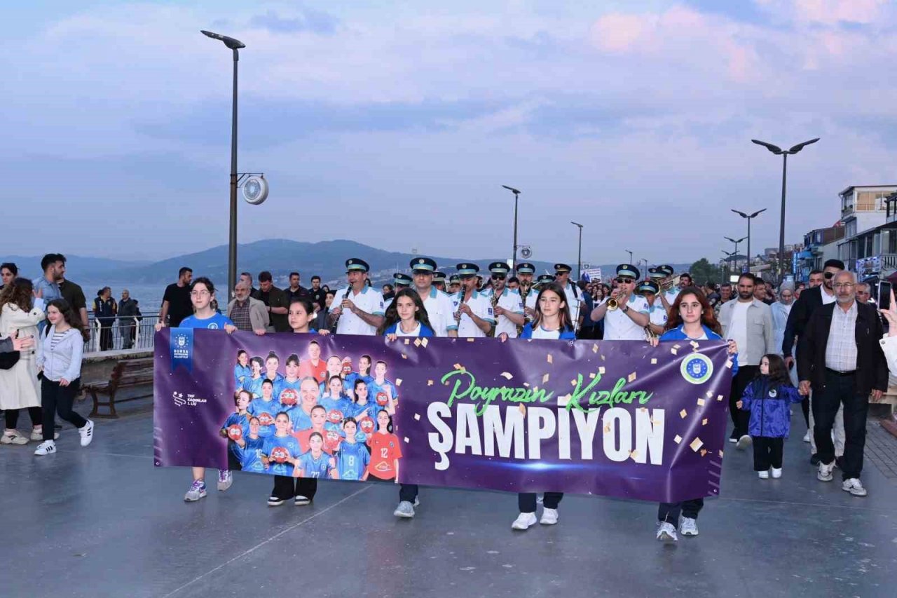 Mudanya’da ‘Poyraz’ coşkuyla esti