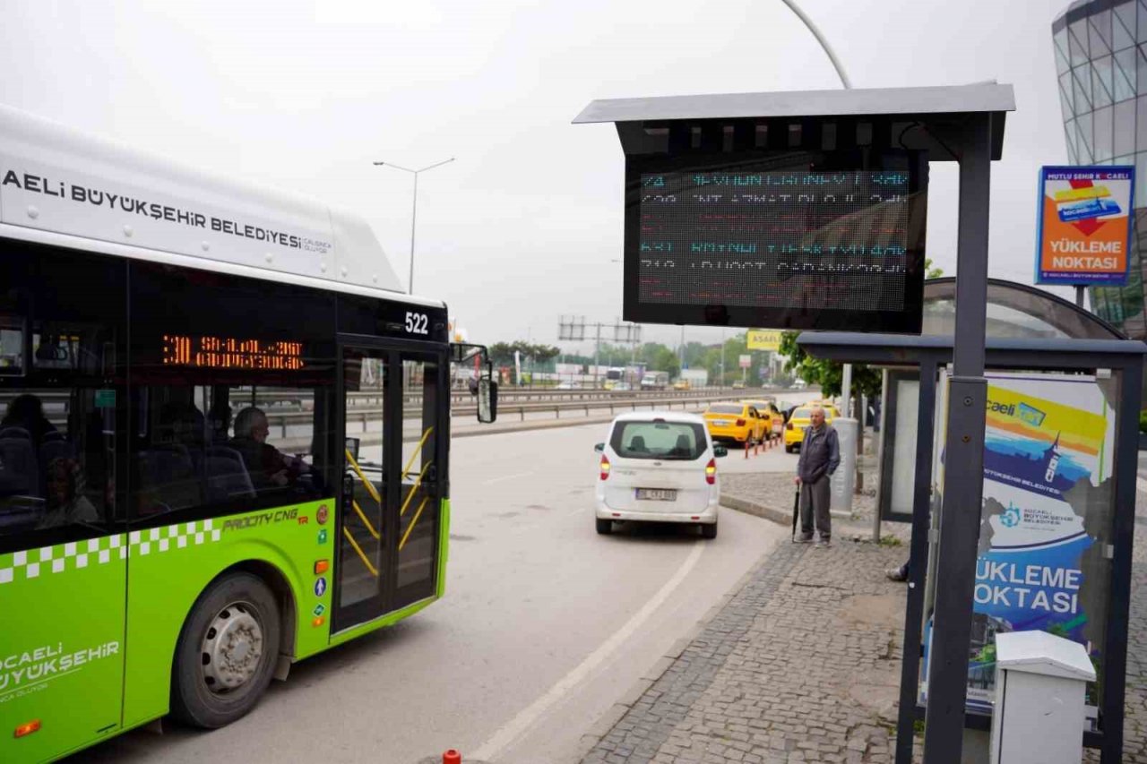 Yolcu bilgilendirme sisteminin sayısı 105’e ulaştı