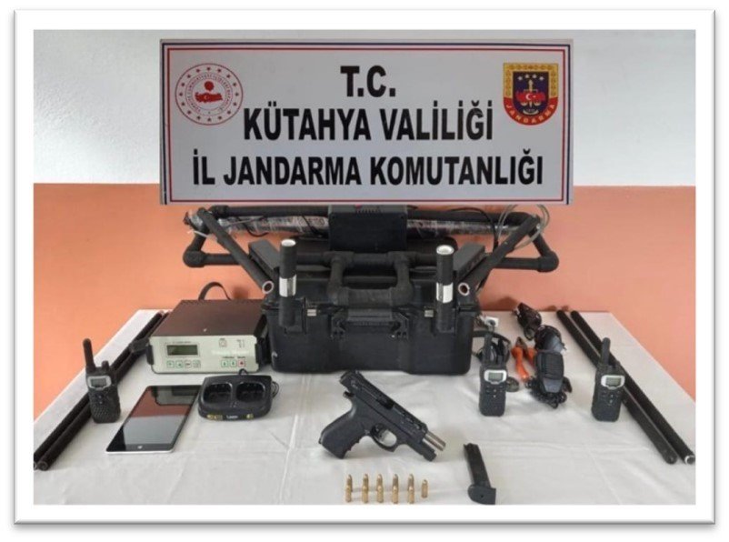 Kütahya’da 3 ayda yapılan 62 operasyonda 107 şüpheli yakalandı