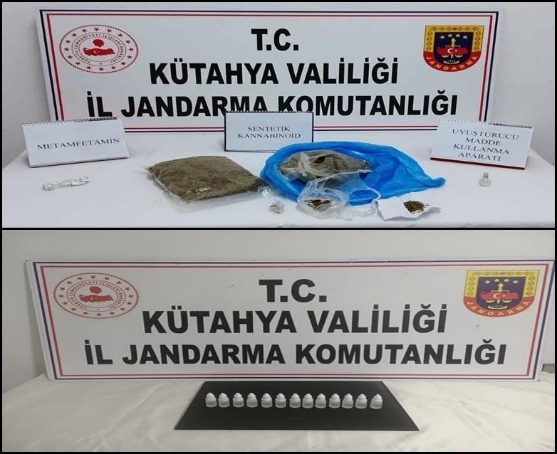 Kütahya’da 3 ayda yapılan 62 operasyonda 107 şüpheli yakalandı
