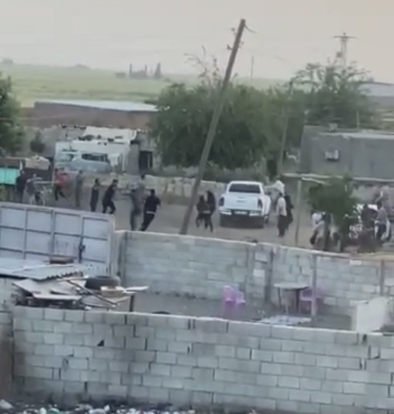 Mardin’de bir kişinin öldüğü kavganın görüntüleri ortaya çıktı