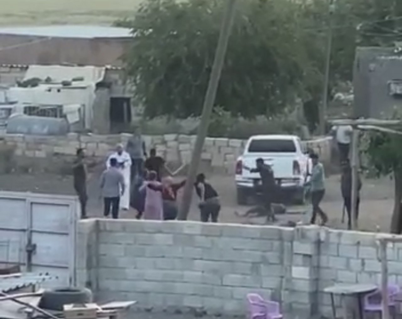 Mardin’de bir kişinin öldüğü kavganın görüntüleri ortaya çıktı