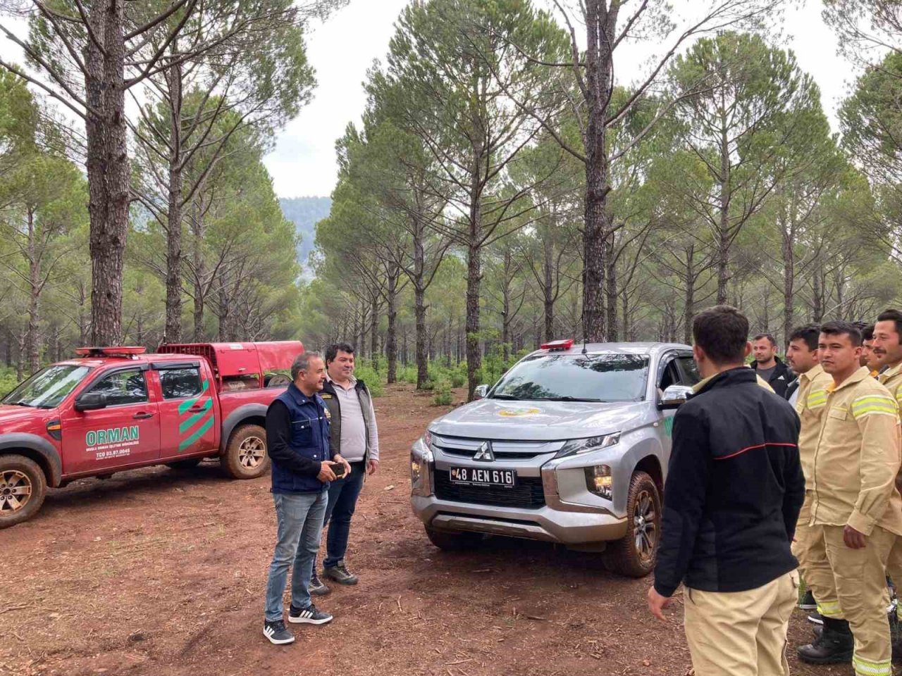 Muğla’da arazöz ve ilk müdahale aracı operatörlerine ileri sürüş eğitimi verildi