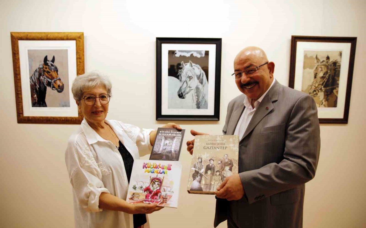 SANKO Sanat Galerisi’nde “Bir At Bir Murat” resim sergisi