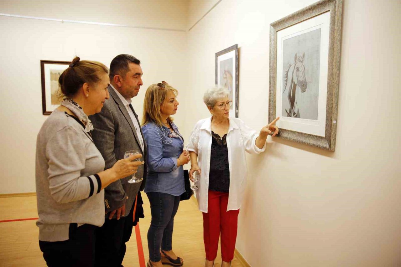 SANKO Sanat Galerisi’nde “Bir At Bir Murat” resim sergisi