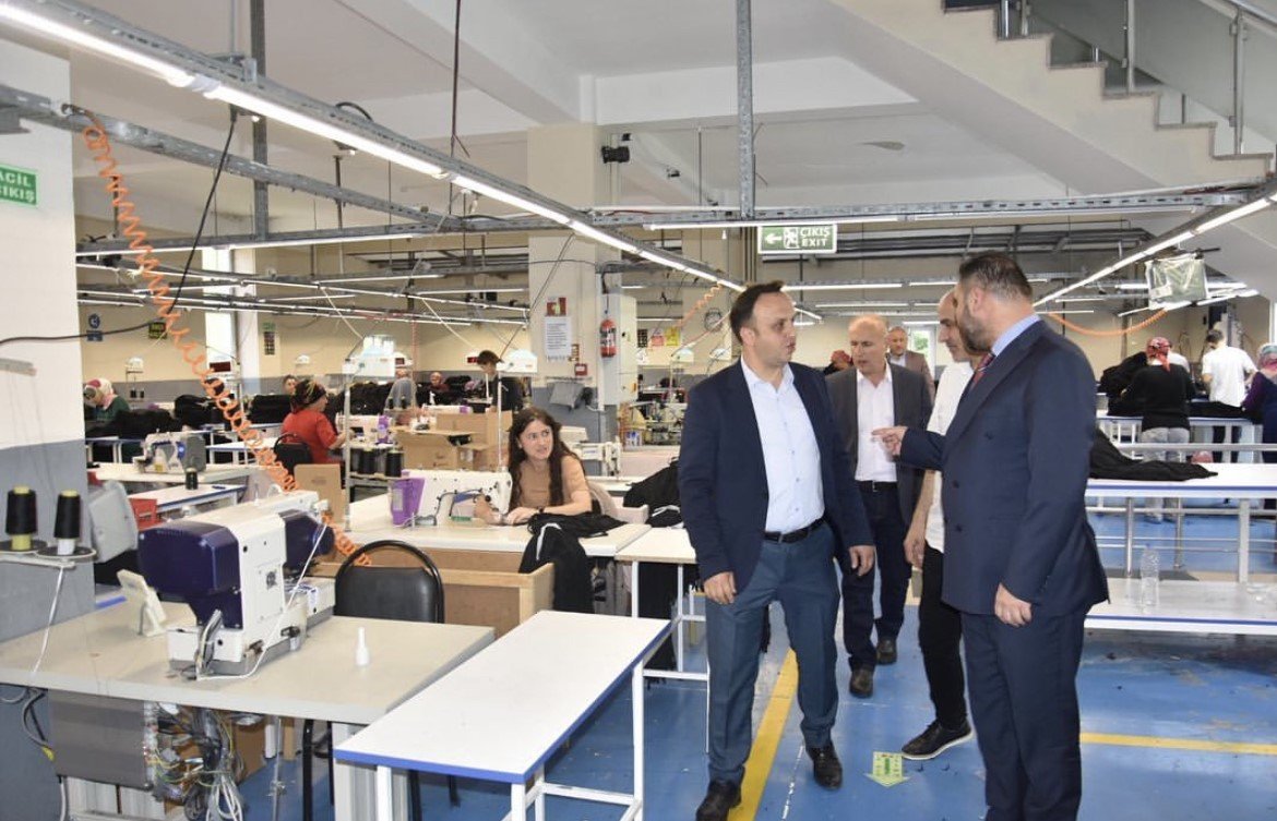 ZONSİAD’ın başlattığı eve dönüş projesine 2 adet tekstil atölyesi destek verdi