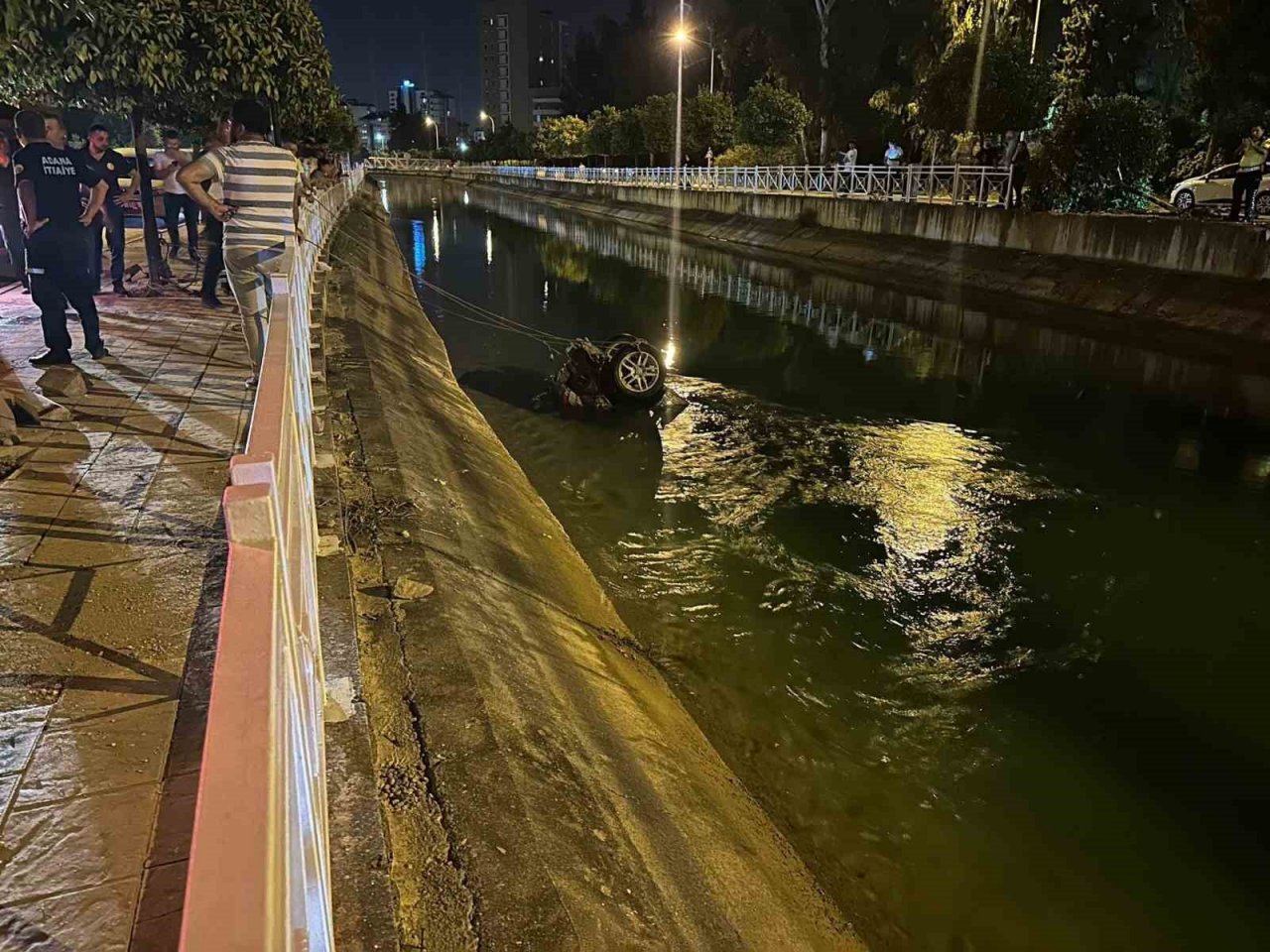 Otomobilin kanala düşmesi sonucu ölen genç, 3 ay önce askerden gelmiş