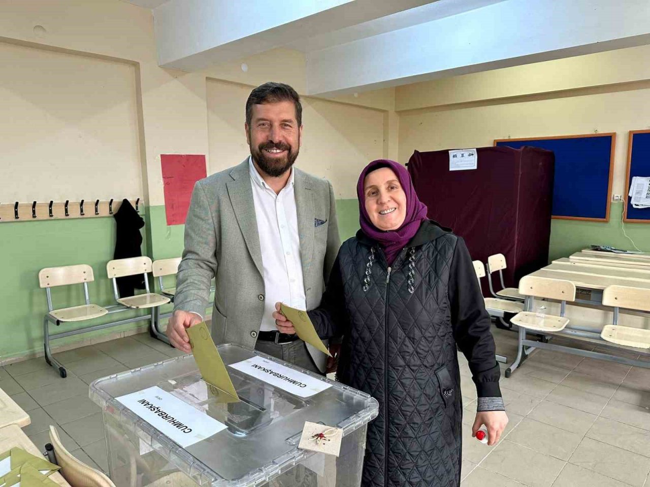 Belediye Başkanları oylarını kullandı