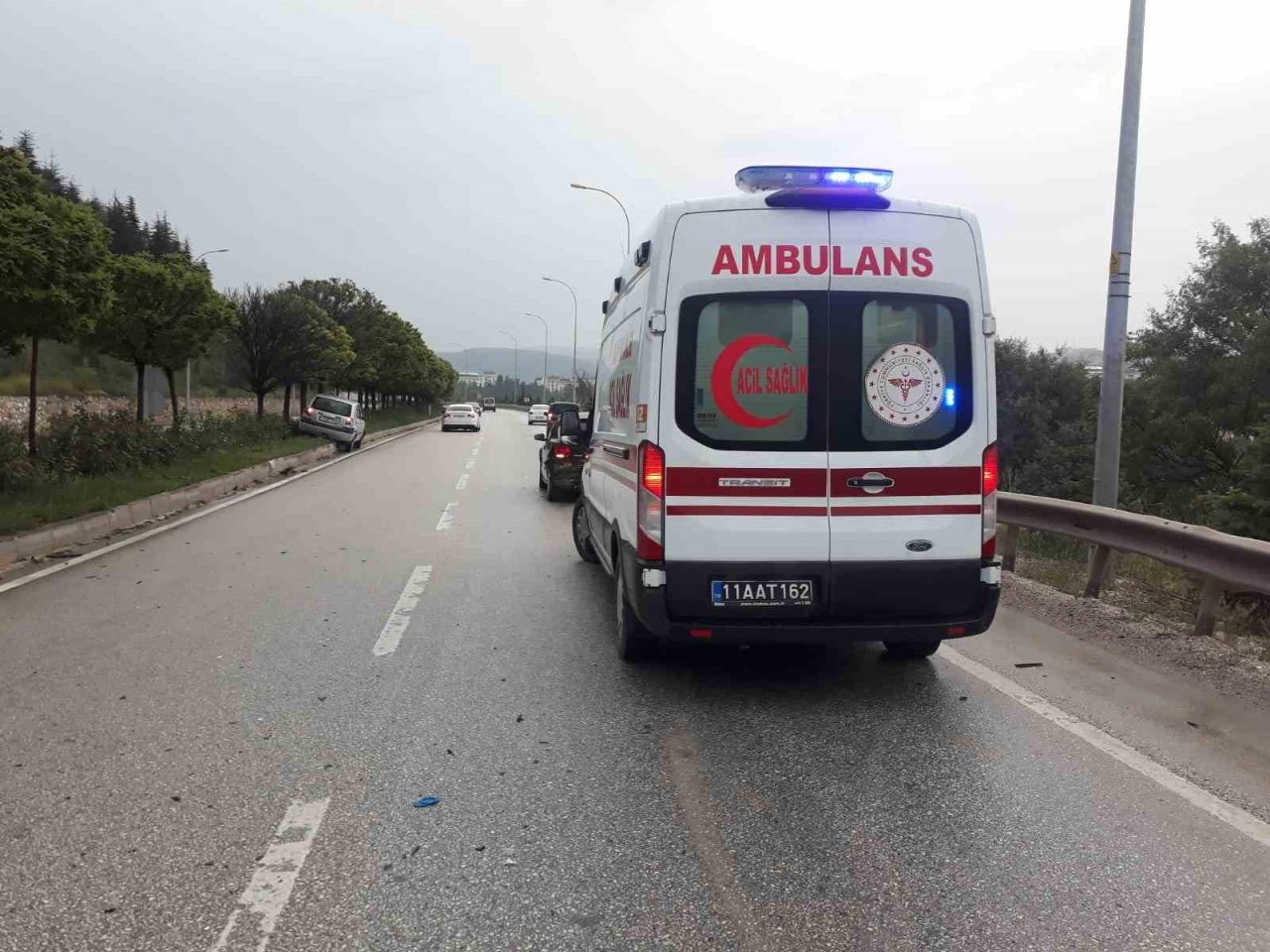 Bilecik’te alkollü sürücünün karıştığı trafik kazasında 1 kişi yaralandı