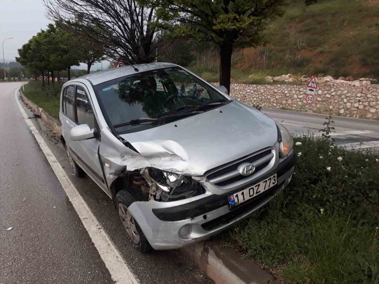 Bilecik’te alkollü sürücünün karıştığı trafik kazasında 1 kişi yaralandı