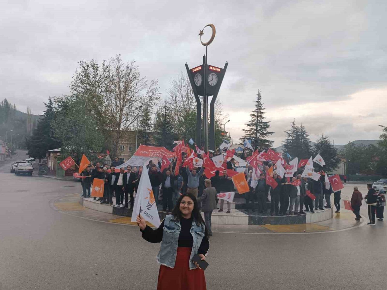 AK Parti’nin Denizli’deki kalesinde seçim kutlaması