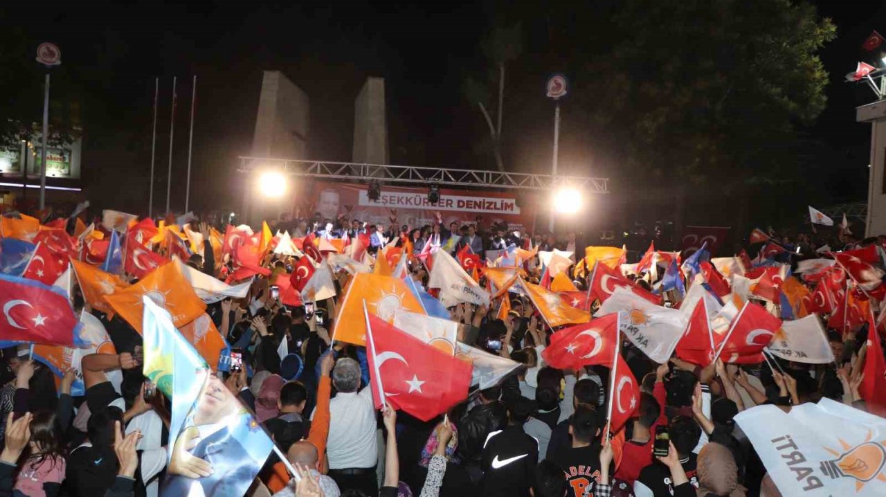 Denizli’de Cumhur İttifakı seçim zaferini kutladı
