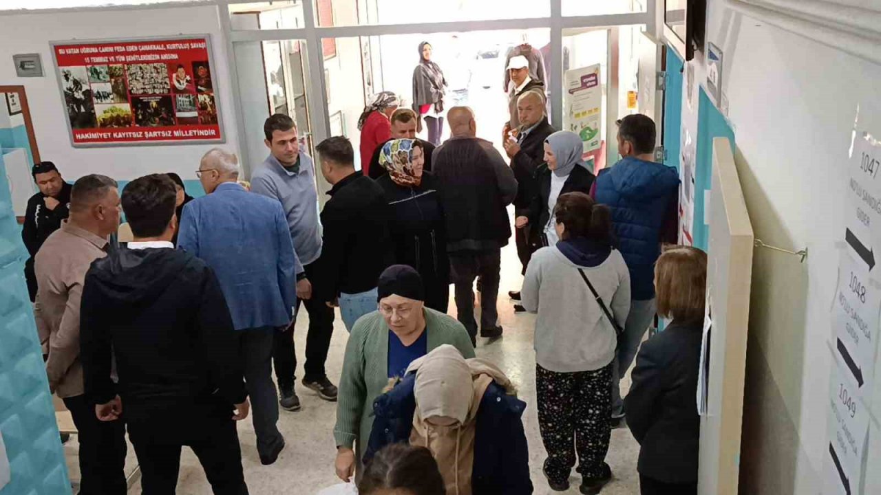 Denizli’de oylar ikinci kez sandıkla buluşmaya başladı