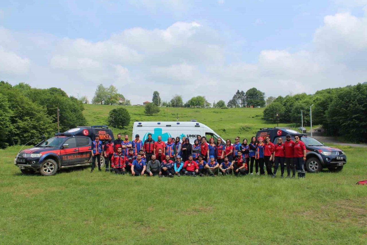 UMKE’nin 5 günlük zorlu eğitim tatbikatı tamamlandı