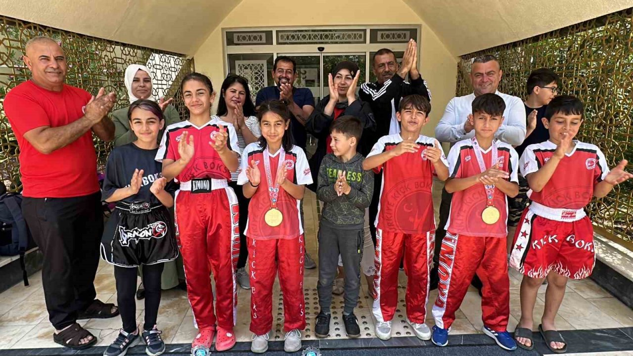 Germencikli sporcular dünya şampiyonu oldu