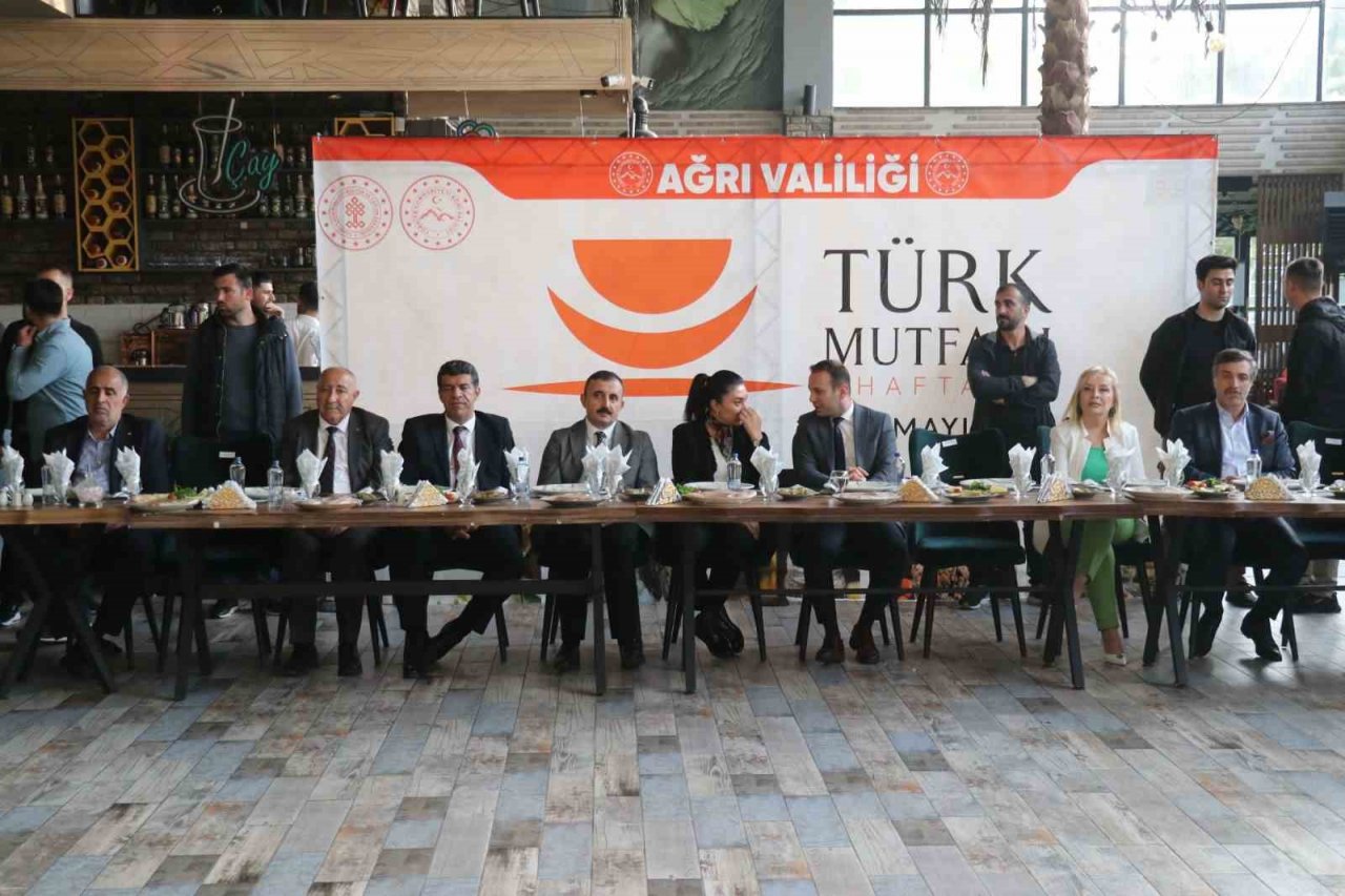 Ağrı’da Türk Mutfağı Haftası kapanış programı düzenlendi