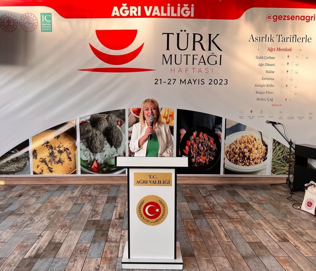 Ağrı’da Türk Mutfağı Haftası kapanış programı düzenlendi