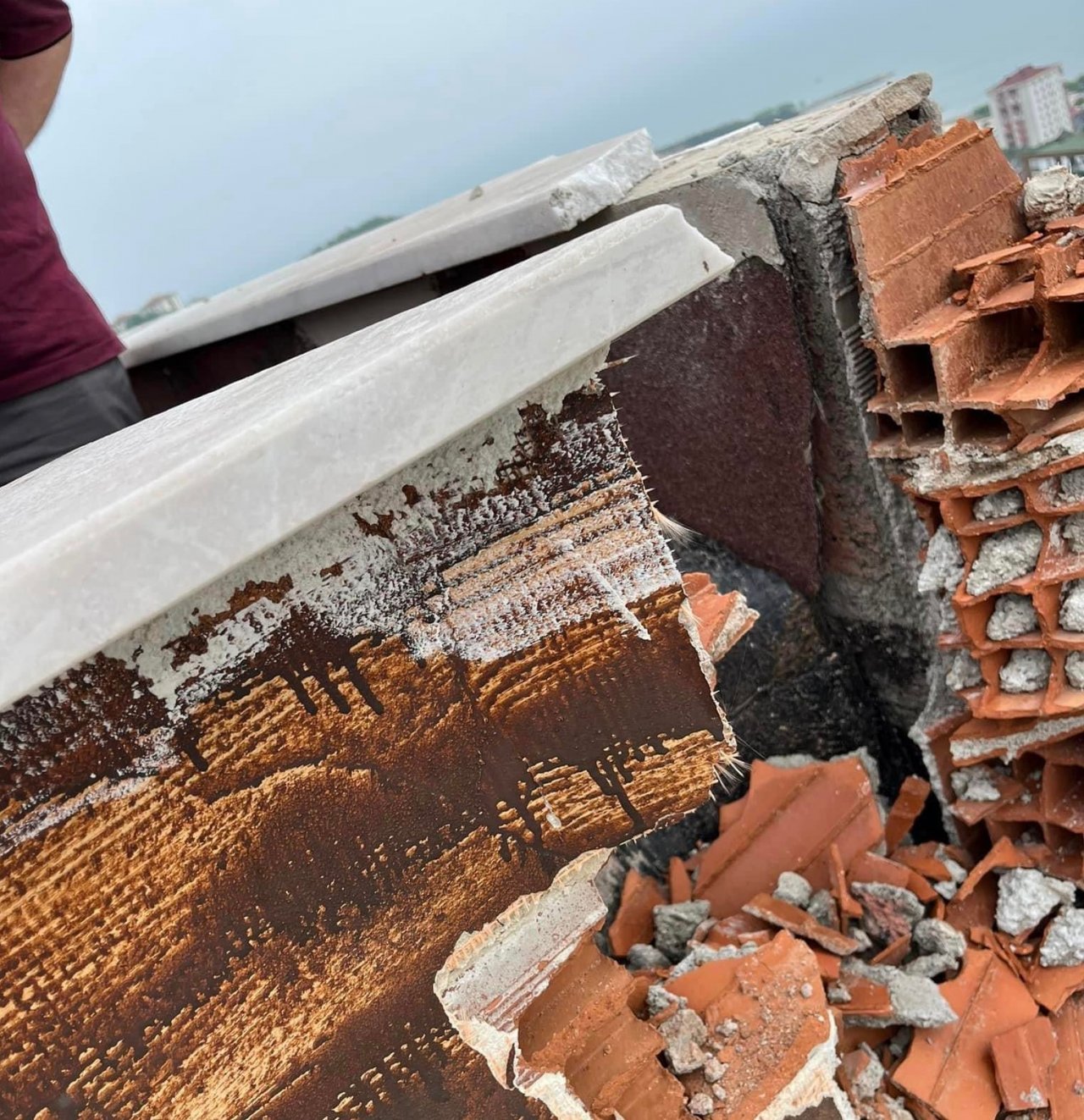 Ordu’da bir eve yıldırım düştü