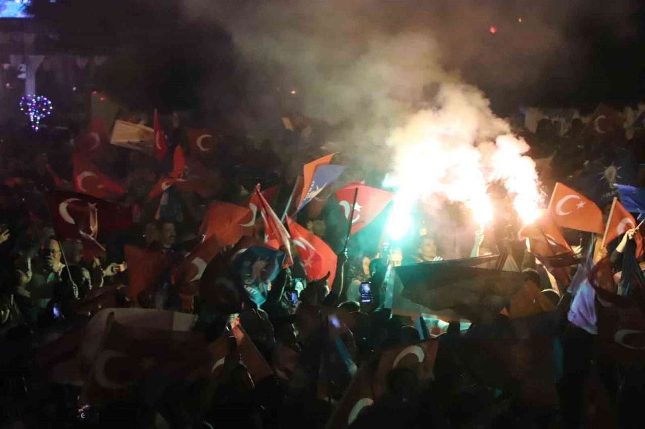 Samsun, Erdoğan’ın zaferini kutladı