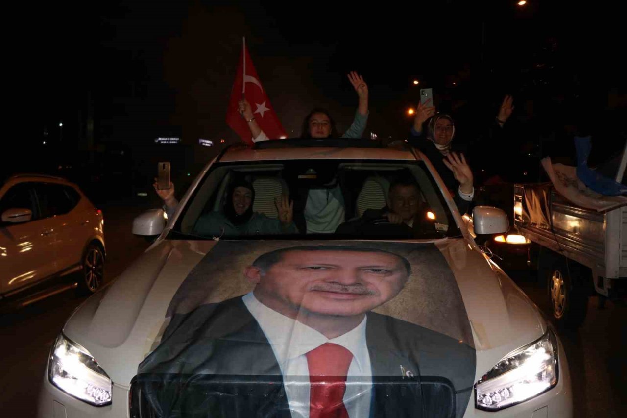 Samsun, Erdoğan’ın zaferini kutladı