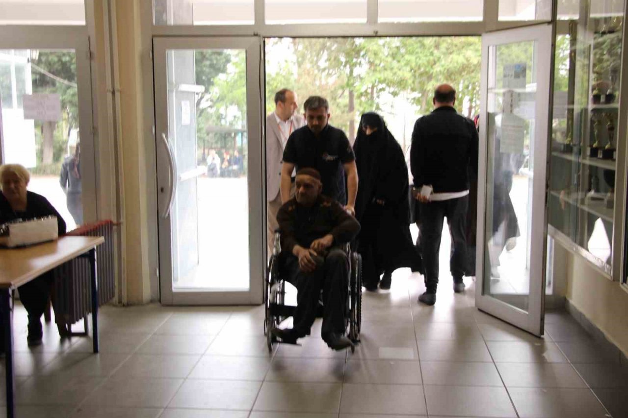 Tekirdağ’da engelliler taşımalı sistemle oyunu kullanıyor