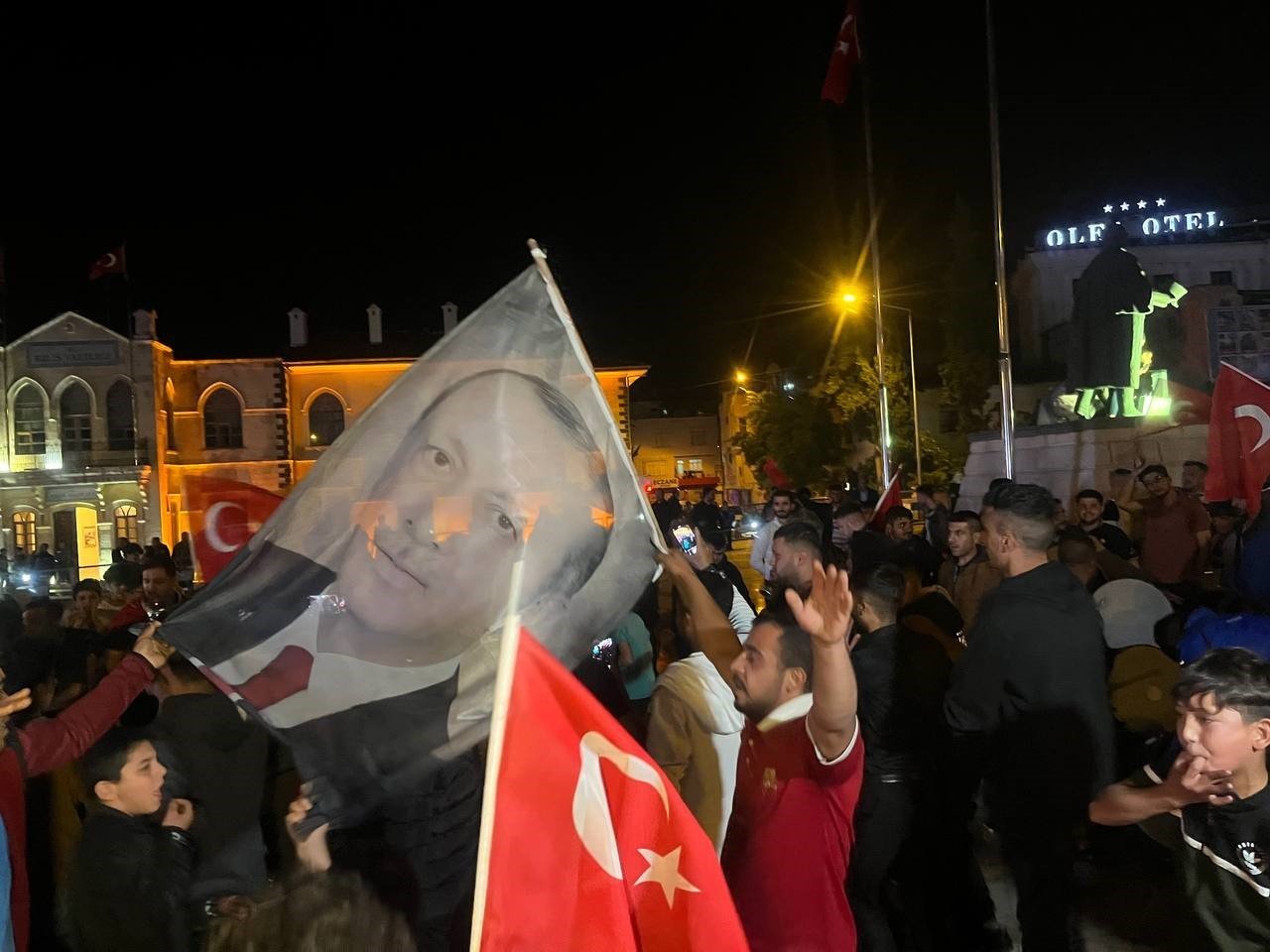 Erdoğan’ın zaferi Kilis’te coşkuyla kutlandı