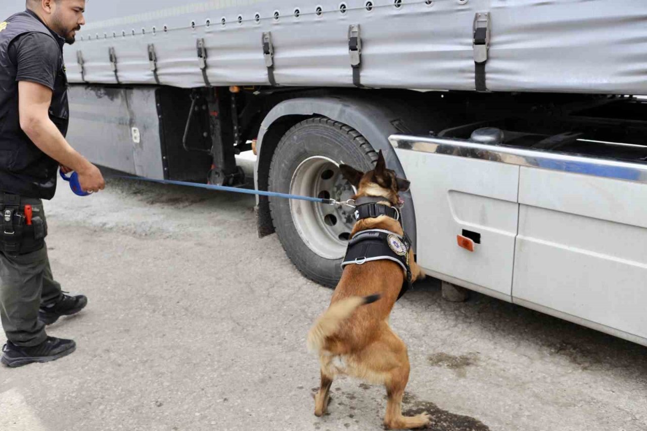 Ağrı’da tırın yakıt deposunda 537 kilo 250 gram metamfetamin ele geçirildi