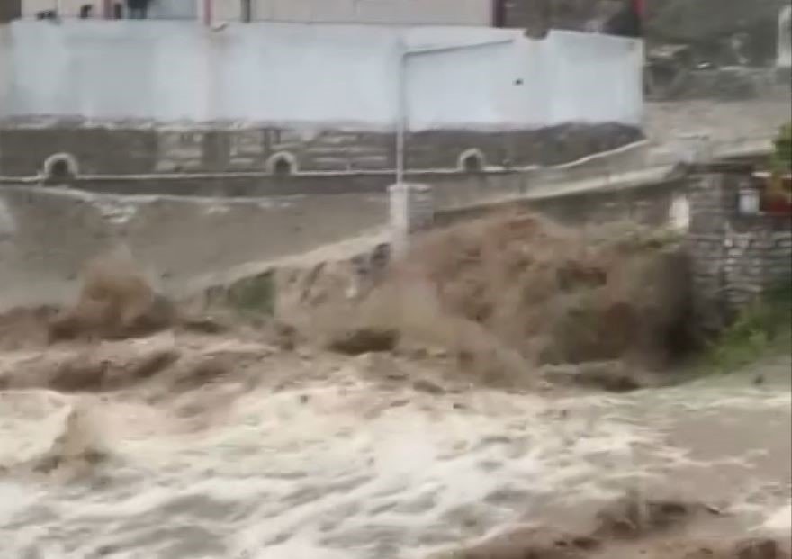 Koçarlı’da sel böyle geldi