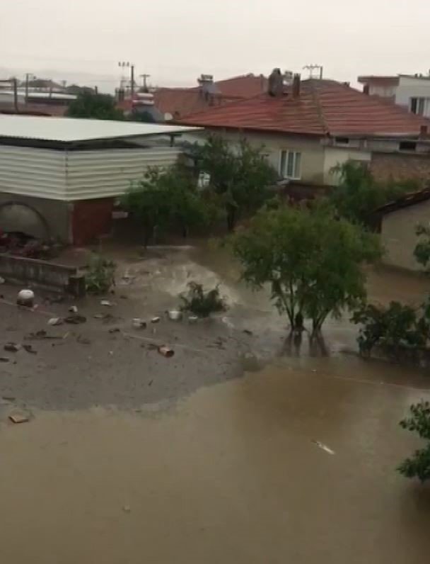 Koçarlı’da sel böyle geldi