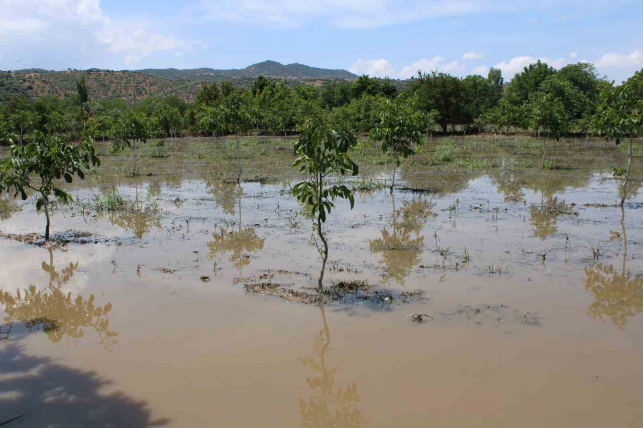 Koçarlı’da selin izleri silinmeye çalışılıyor