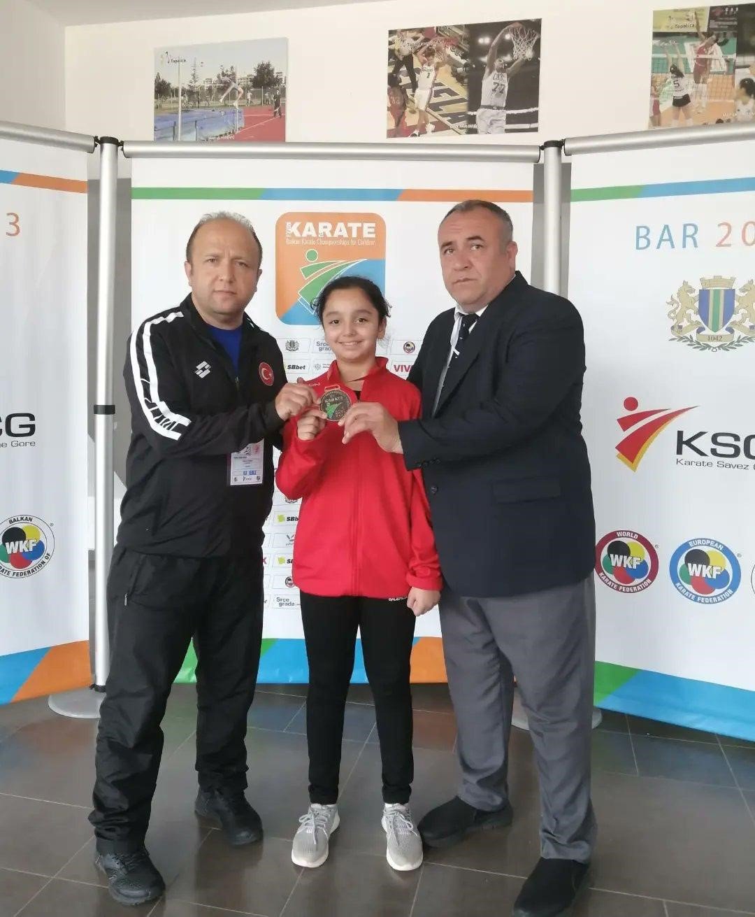 Eskişehirli genç sporcuya uluslararası madalya