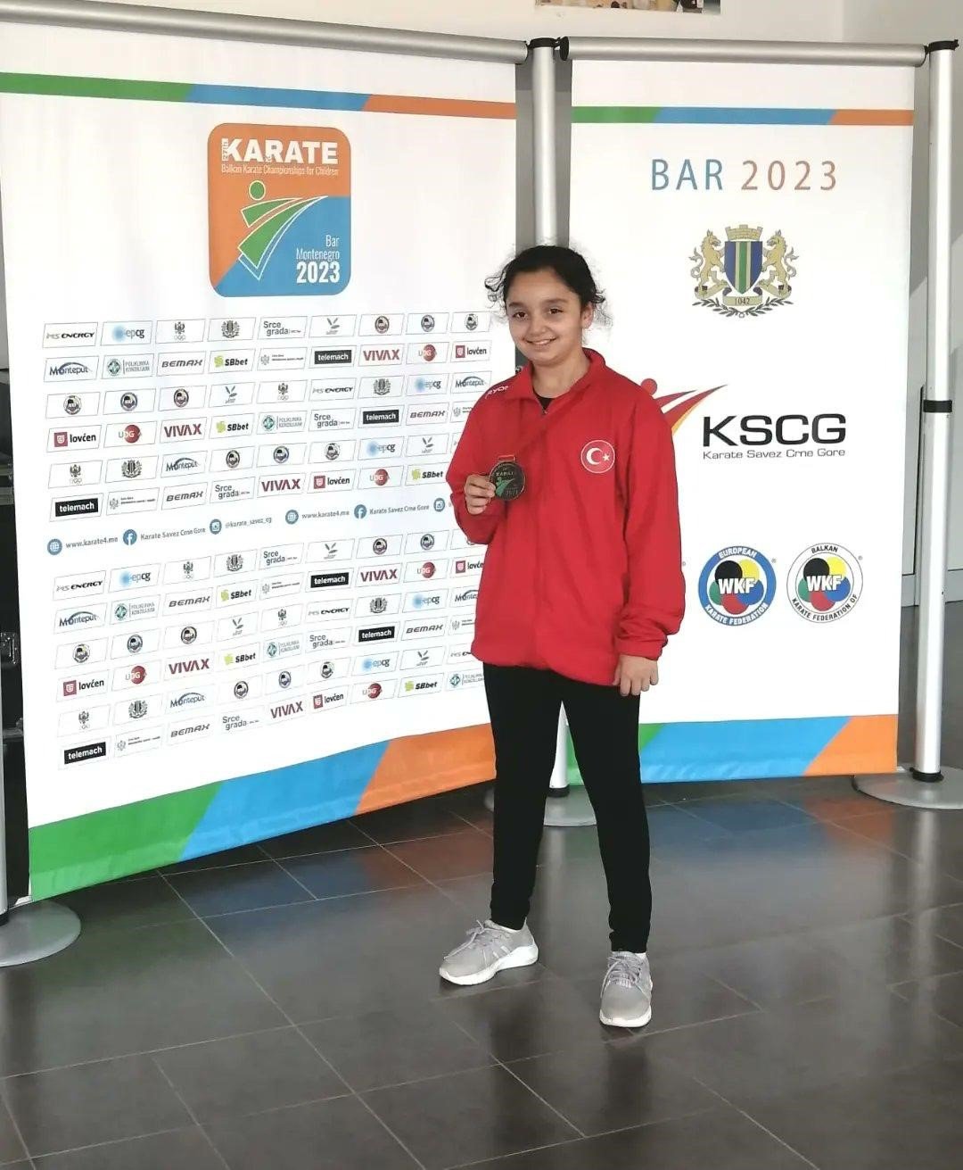 Eskişehirli genç sporcuya uluslararası madalya