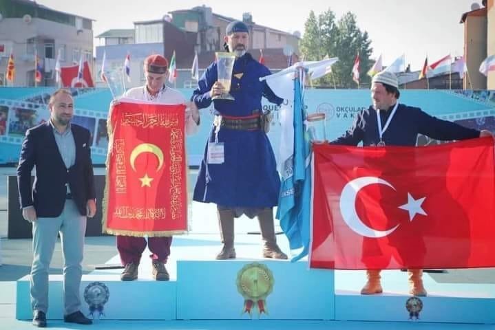 Denizlili sporcu Fetih Kupasında altın madalya kazandı