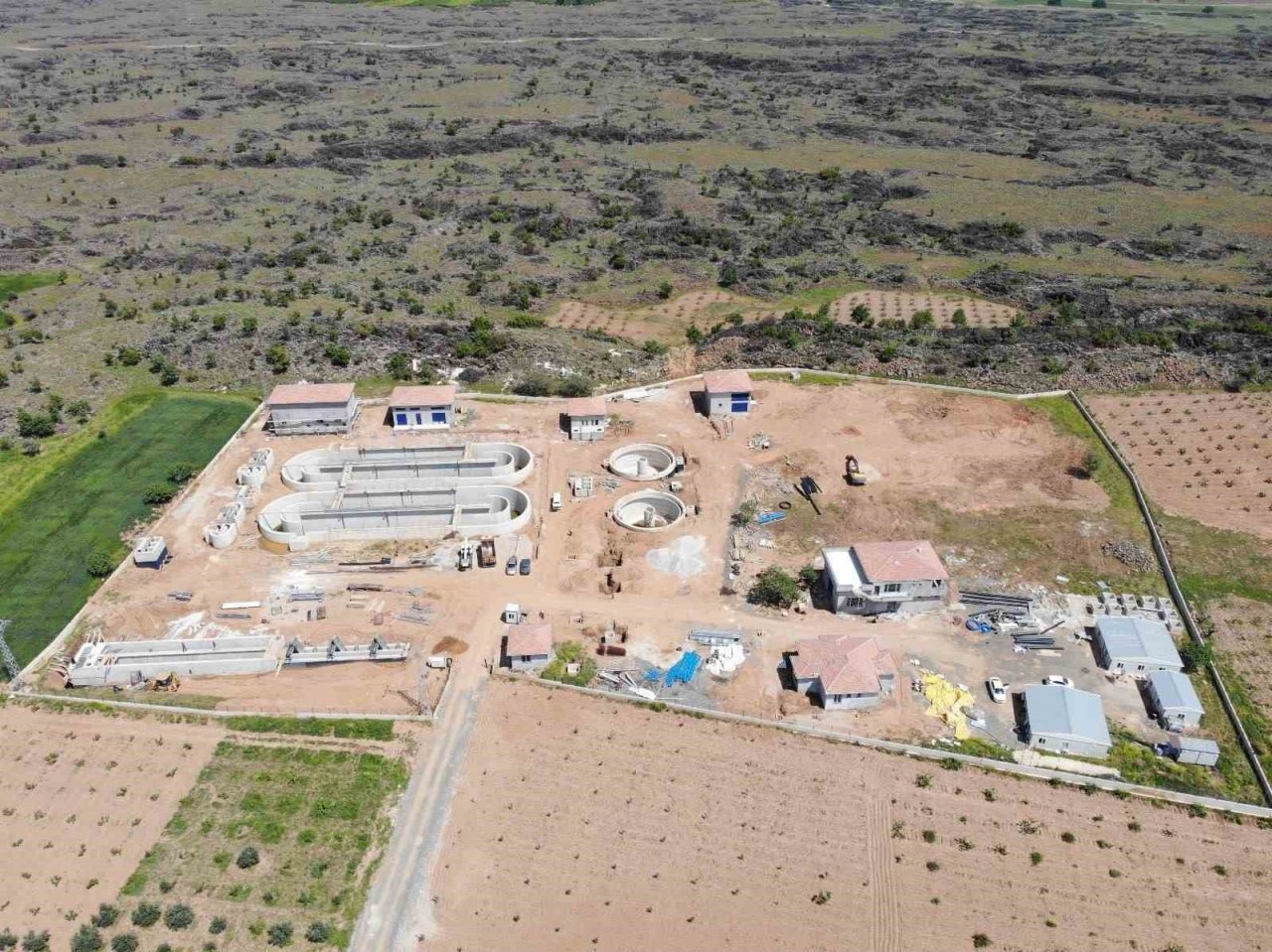 İslahiye ilçesi Boğaziçi-Yeşilyurt Atıksu arıtma tesisi inşaatı tamamlandı