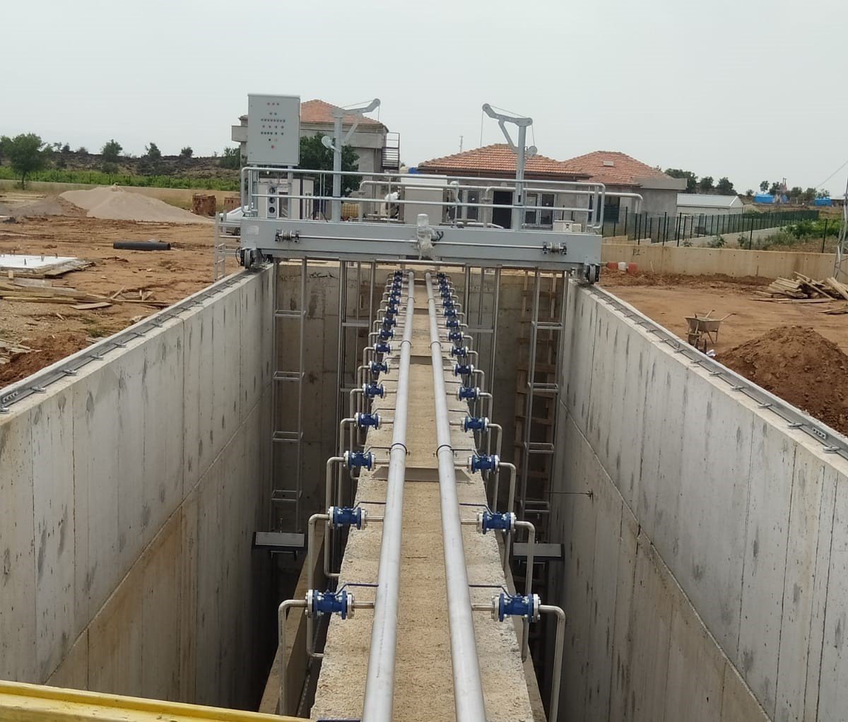 İslahiye ilçesi Boğaziçi-Yeşilyurt Atıksu arıtma tesisi inşaatı tamamlandı