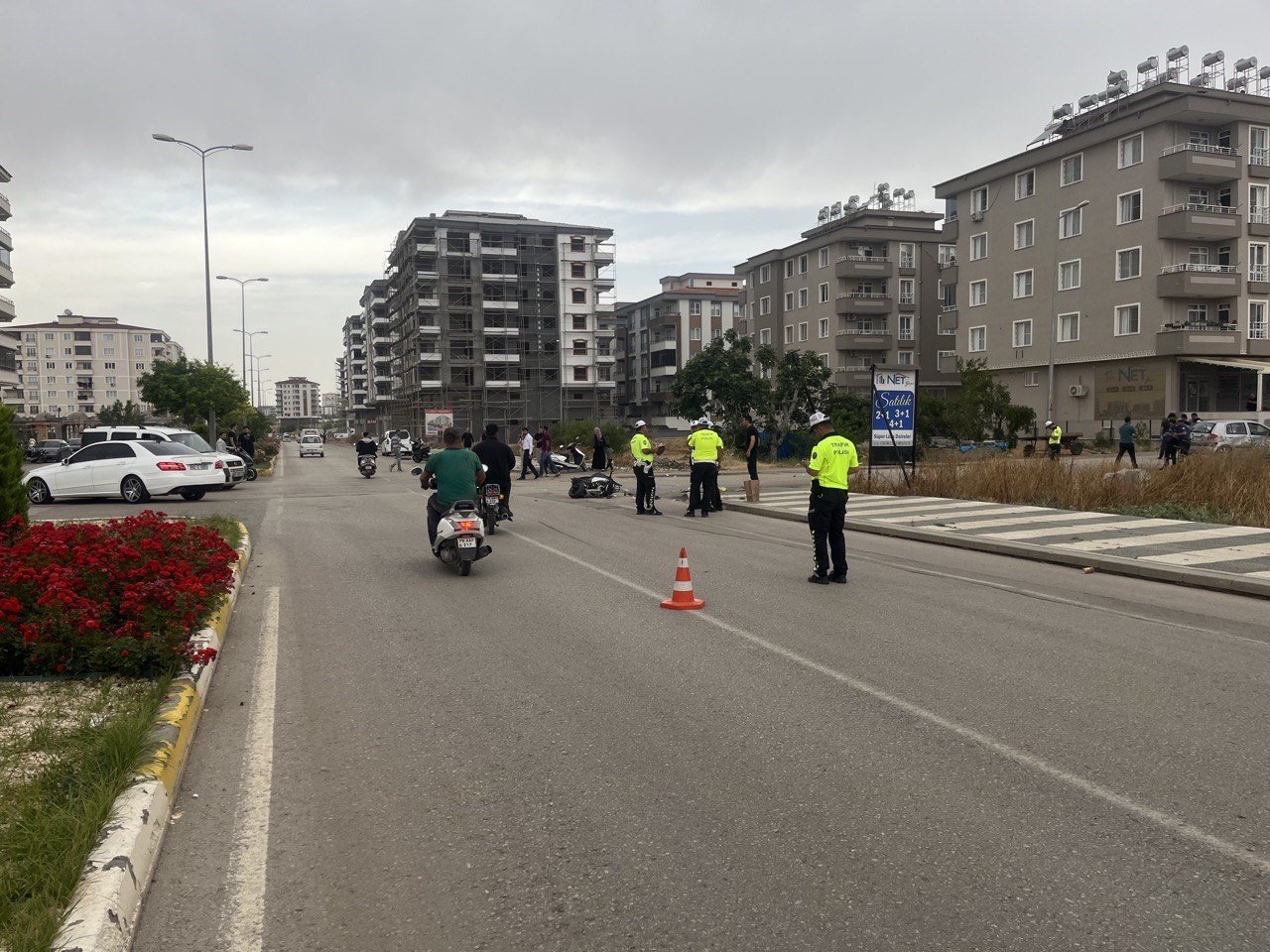 Kilis’te otomobil ile motosiklet çarpıştı: 1 ölü