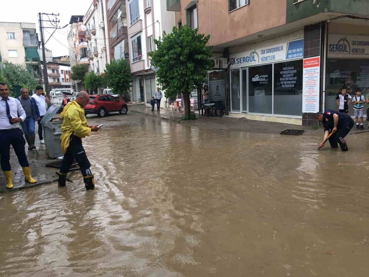 Turgutlu yağmura teslim
