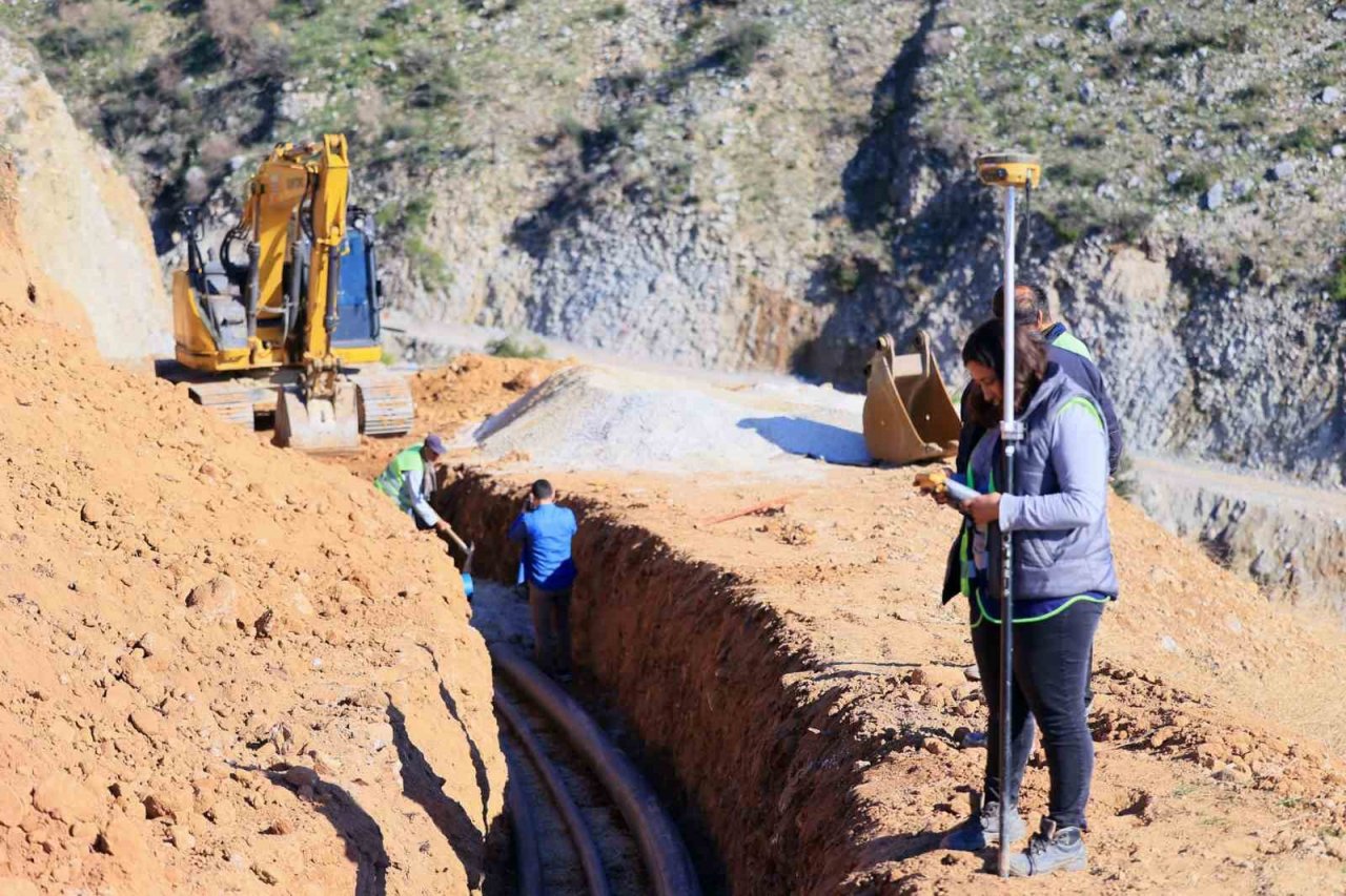 Çökertme-Türkevleri içme suyu yapımının yüzde 98’ini tamamladı