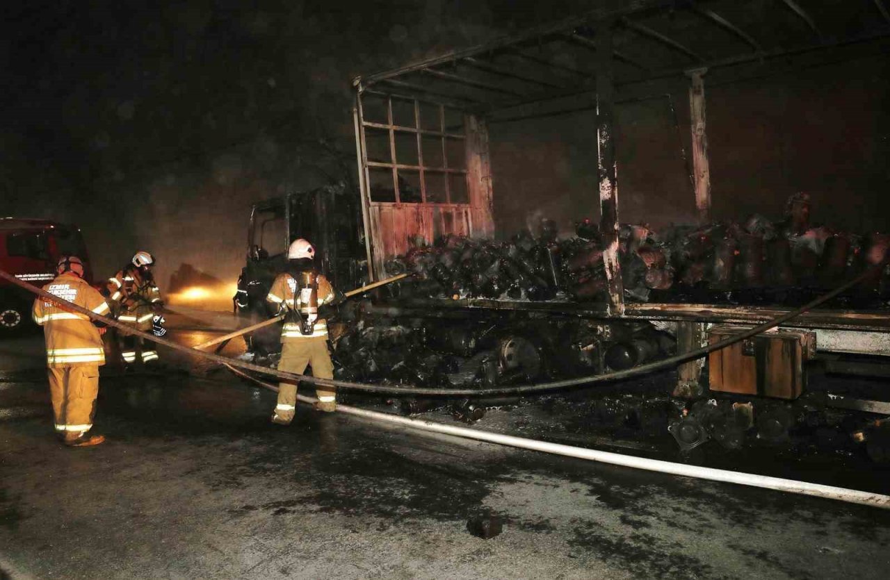 Otoyol tünellerindeki yangın güvenlik kamerasında