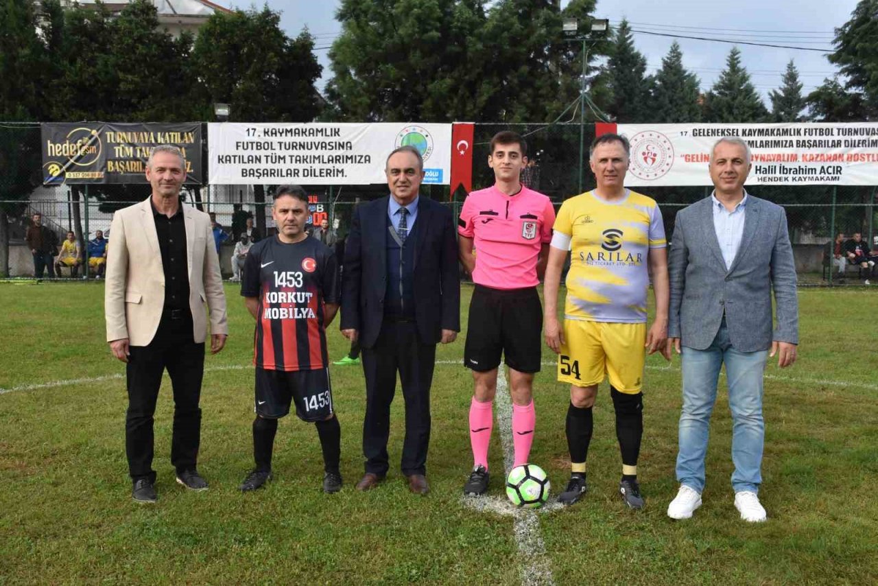 Eski Trabzonsporlu futbolcu İbrahim Yattara bu etkinlikte forma giydi