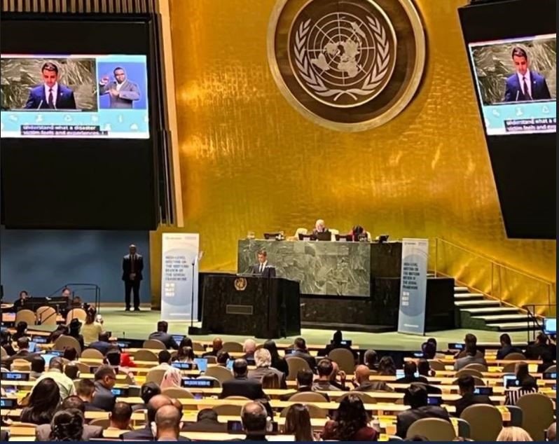 ATÜ’lü öğrenci BM kürsüsünden depremi anlattı