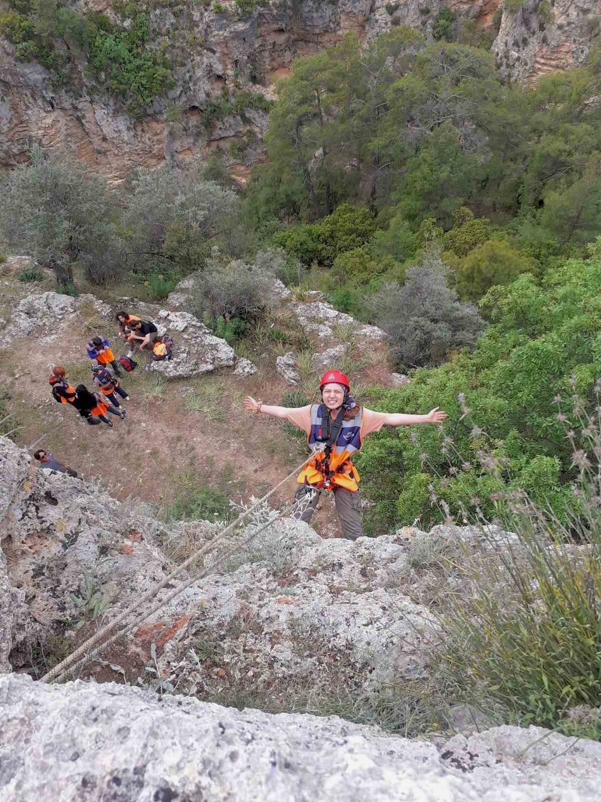 Mağara Araştırma Topluluğu üyeleri AFAD eğitimi aldı