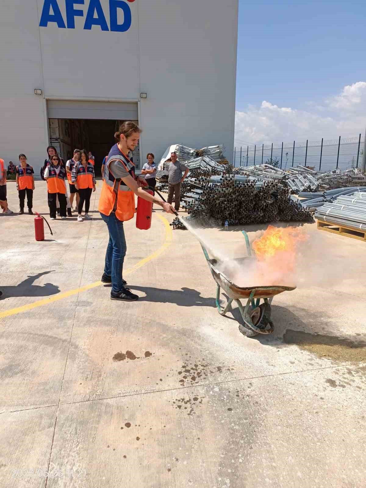 Mağara Araştırma Topluluğu üyeleri AFAD eğitimi aldı