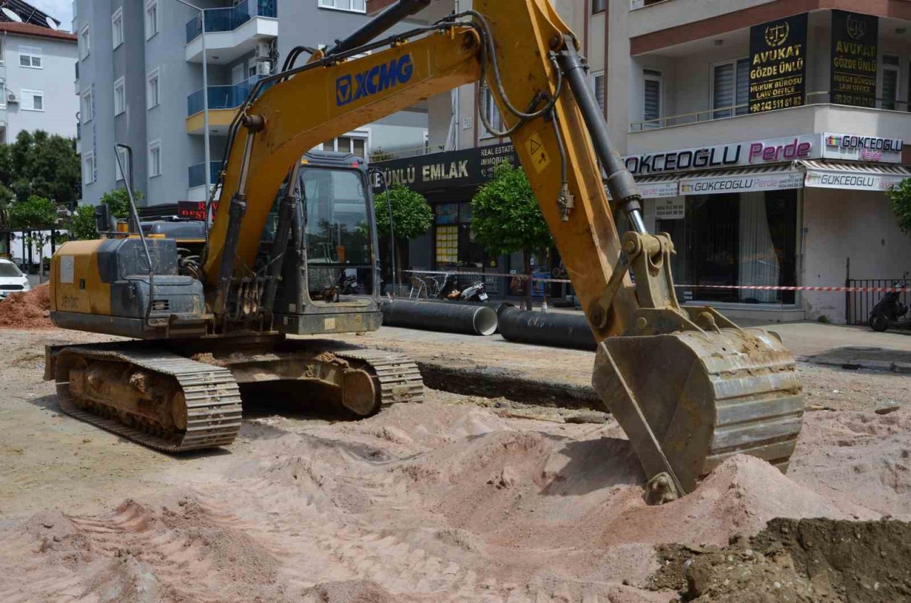 Alanya’da üç mahalleye 2 bin 200 metre yeni hat