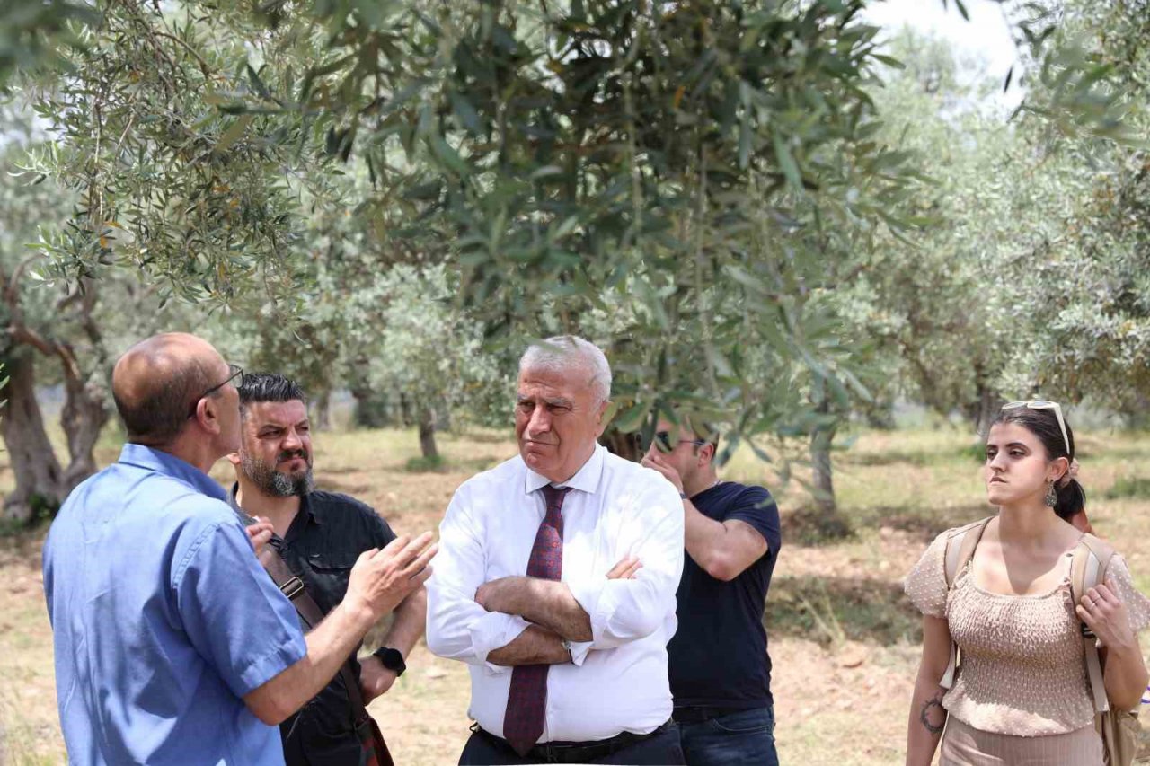 Başkan Atay, Tralleis’teki çalışmaları yerinde inceledi
