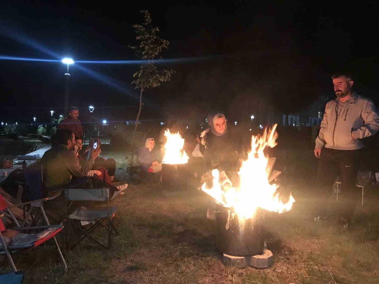 Batman’da çocuklar aileleriyle kamp yaparak doğayı öğrendi