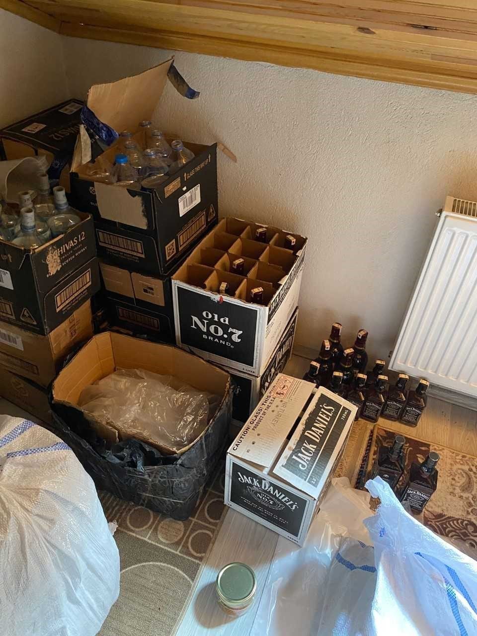 Denizli’de alkol kaçakçılarına büyük darbe