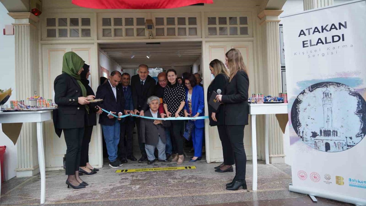 Engelli sanatçılar Doğan ve Elaldı’dan karma sergisi