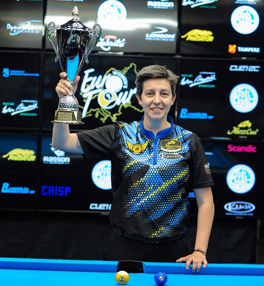 Milli bilardocu Eylül Kibaroğlu Finlandiya’dan şampiyonlukla döndü