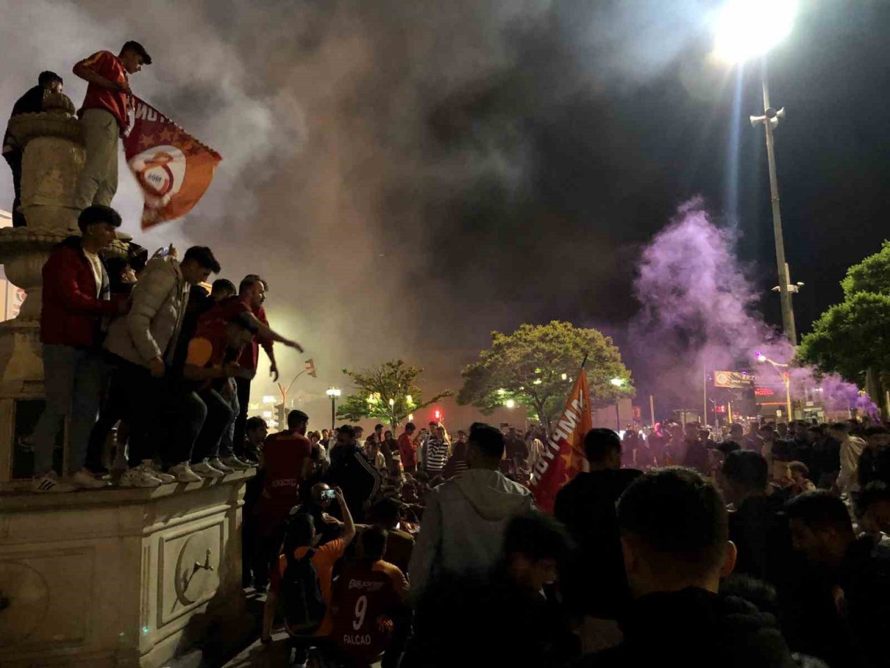 Galatasaray’ın şampiyonluğu Erzincan’da coşkuyla kutlandı